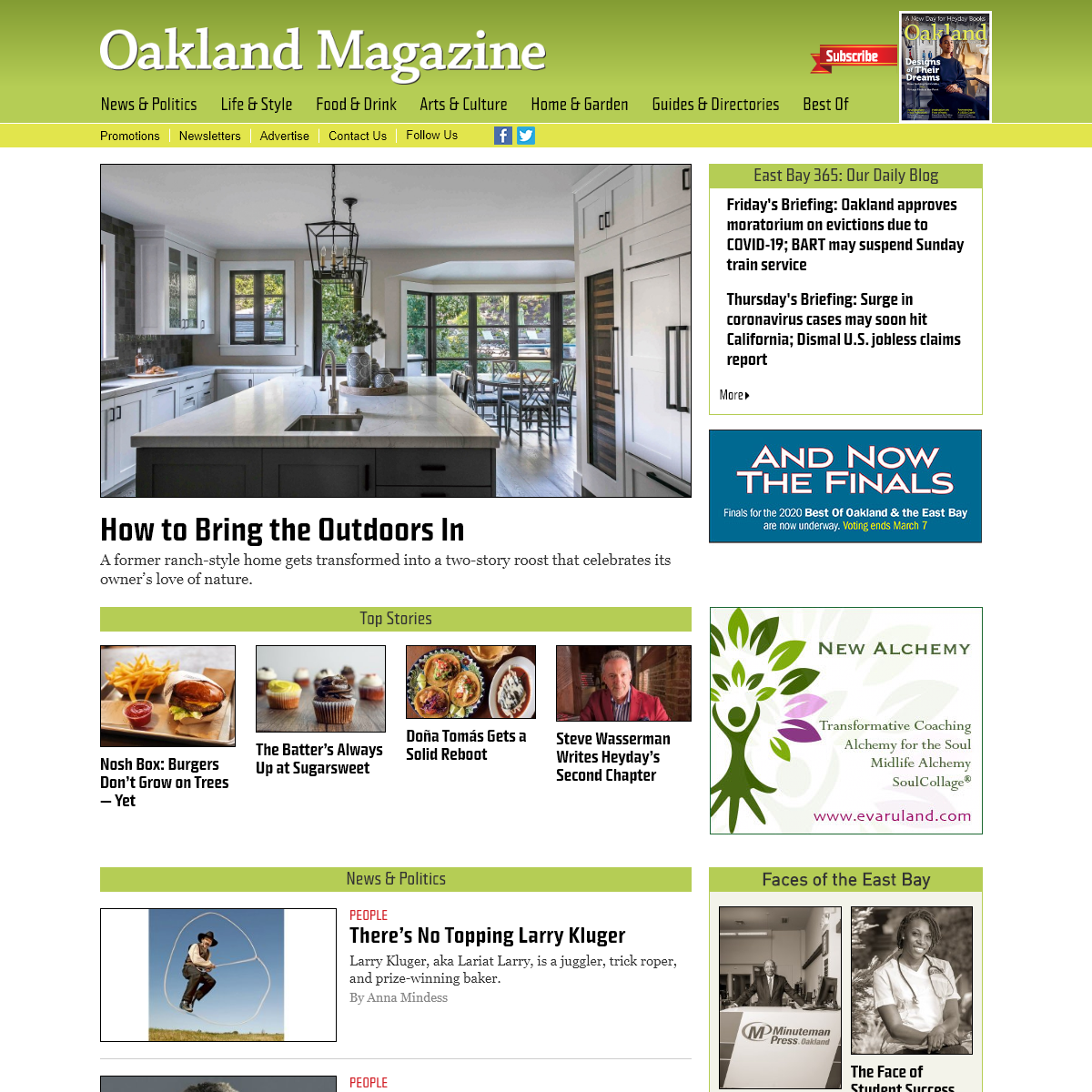 A complete backup of oaklandmagazine.com