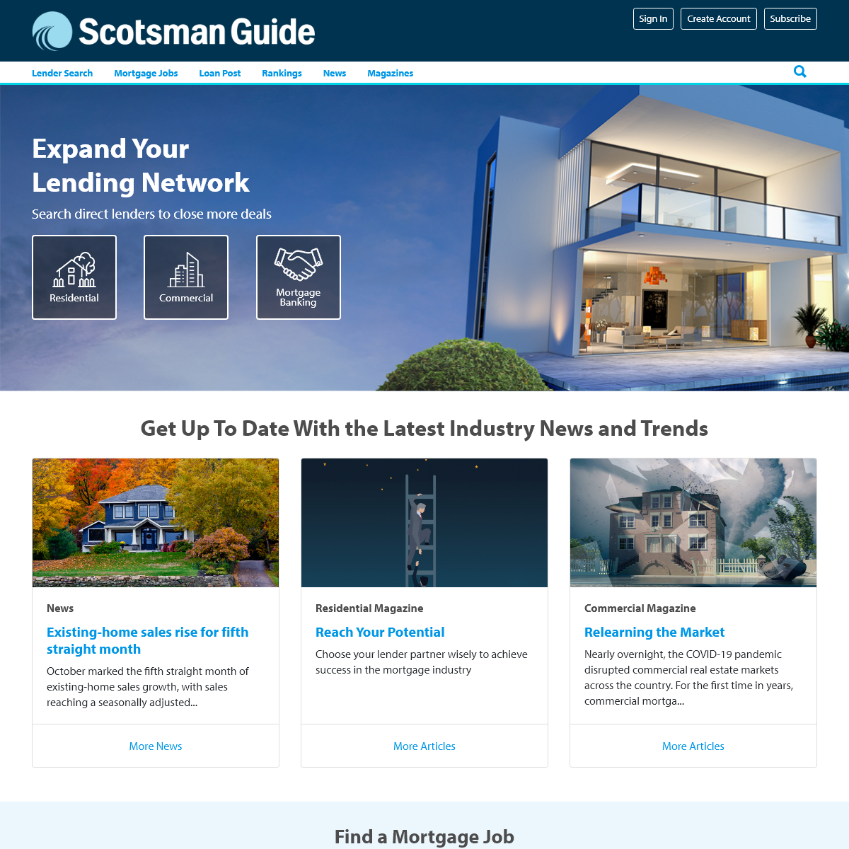 Scotsman Guide- Trusted Mortgage Connections, Trends & News - Scotsman Guide