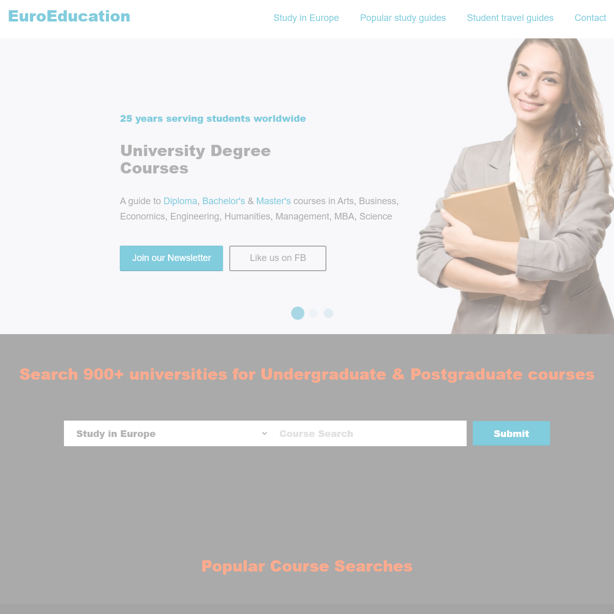 EUROEDUCATION- Postgraduate and Undergraduate Courses in Europe - EuroEducation.net