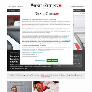 A complete backup of wienerzeitung.at