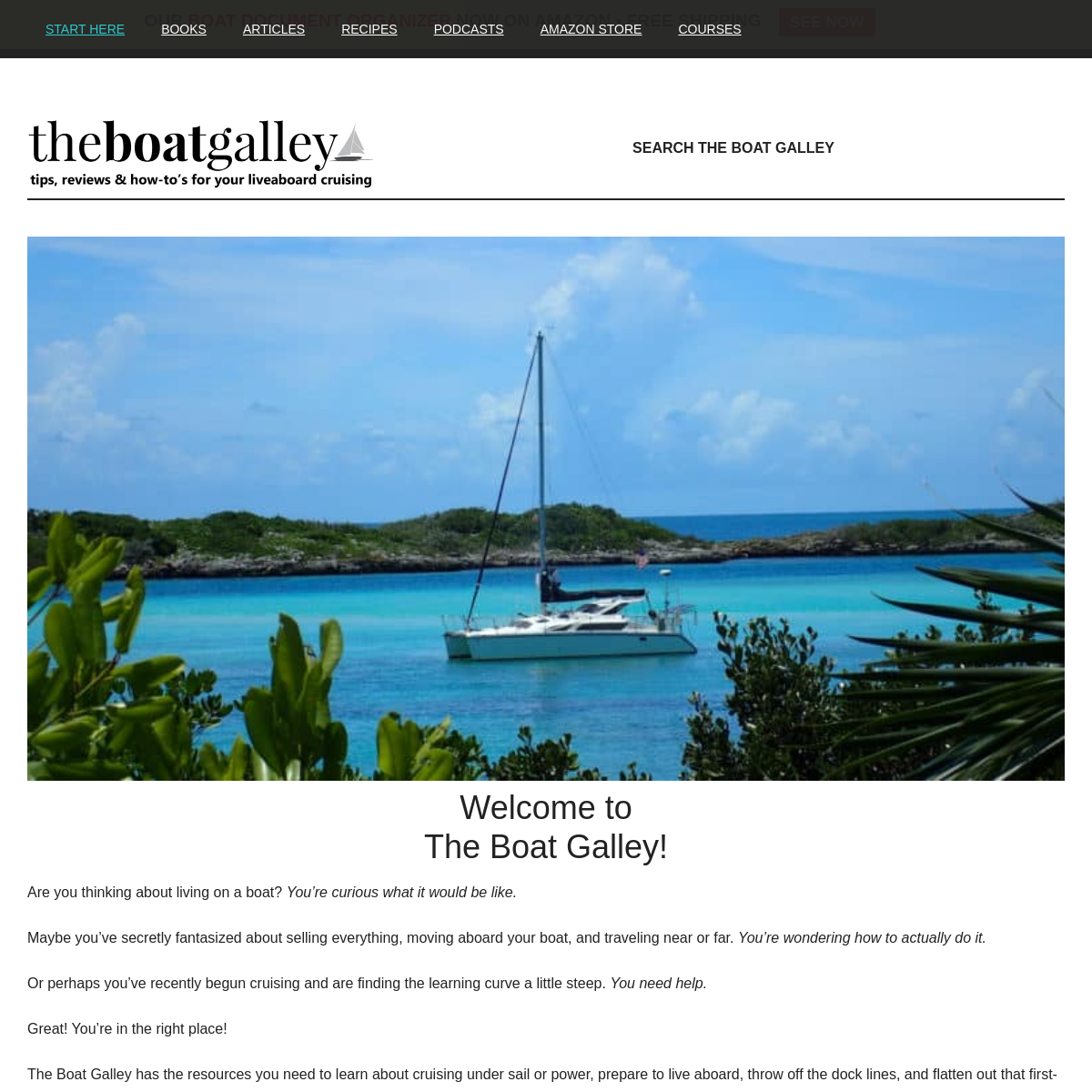 A complete backup of theboatgalley.com