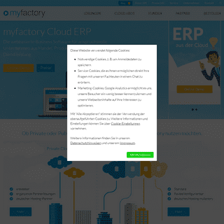 Business-Software fÃ¼r ERP und CRM von myfactory