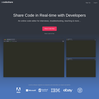 A complete backup of codeshare.io