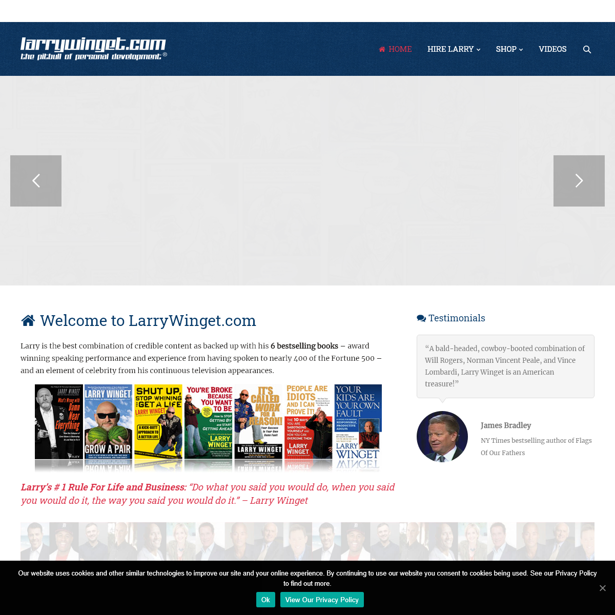 A complete backup of larrywinget.com