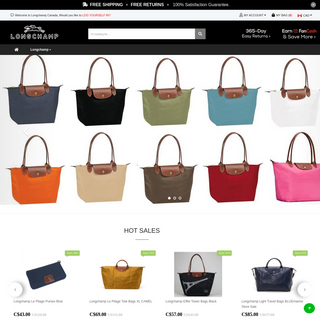 A complete backup of longchamp-canada.ca