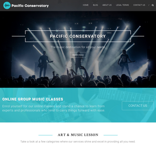 A complete backup of pacificconservatory.com