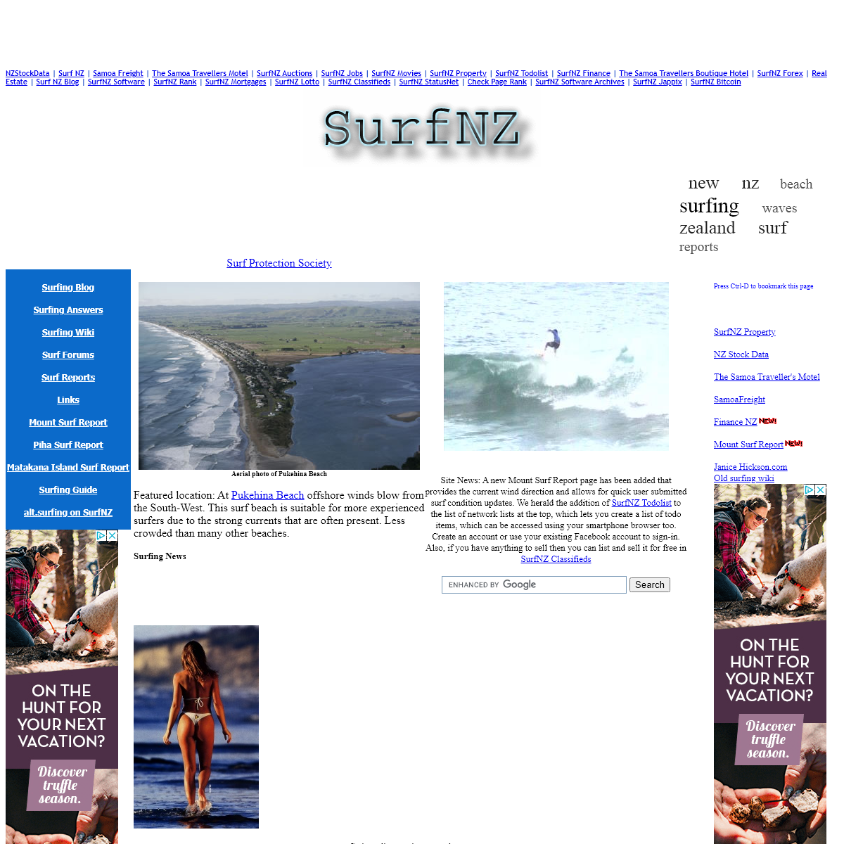 A complete backup of surfnz.com