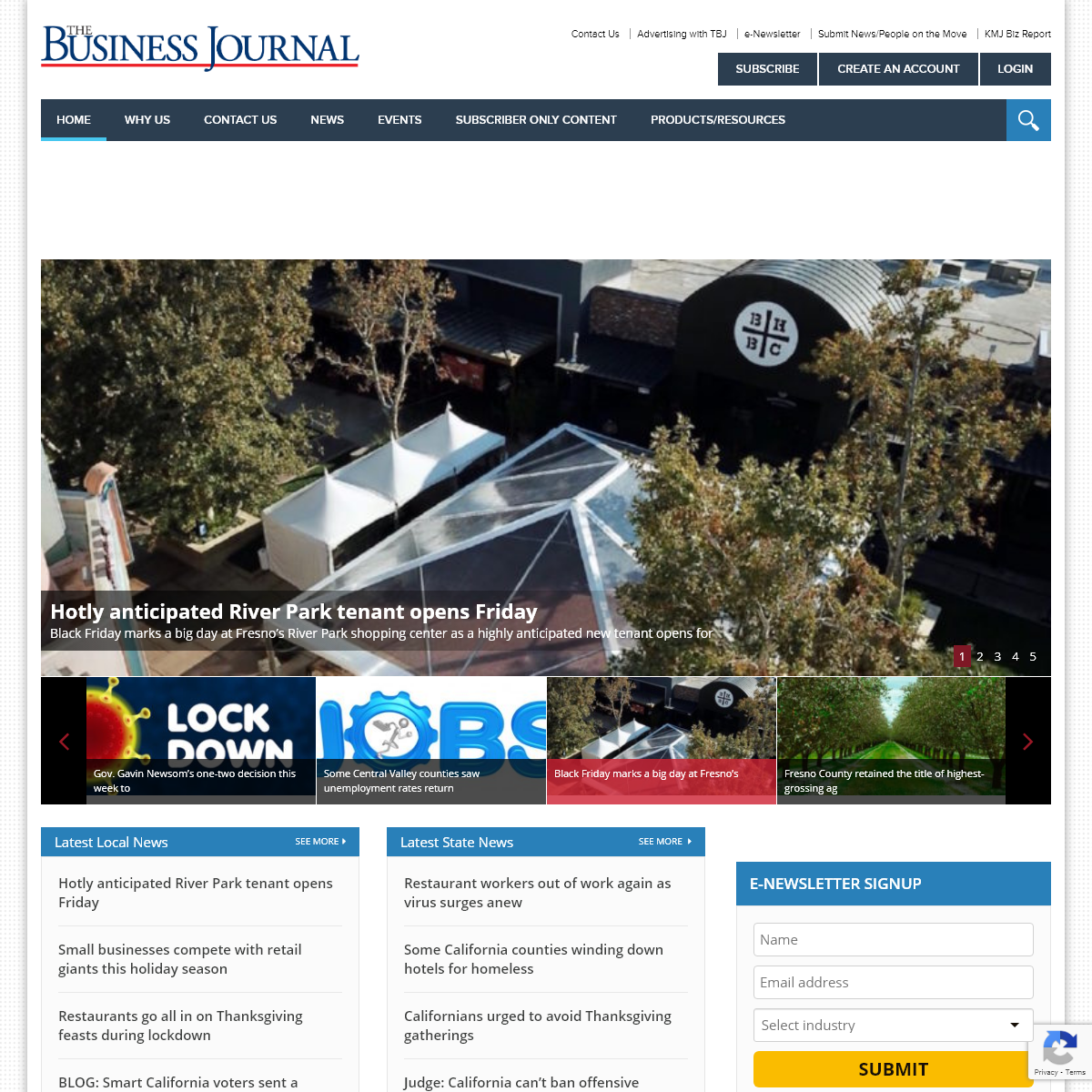 The Business Journal - The Central Valley`s Business News Leader