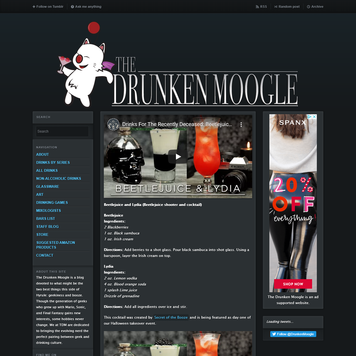 A complete backup of thedrunkenmoogle.com