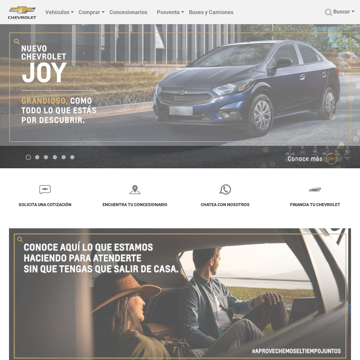 A complete backup of chevrolet.com.co