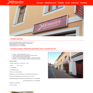 A complete backup of kbinteriery.cz
