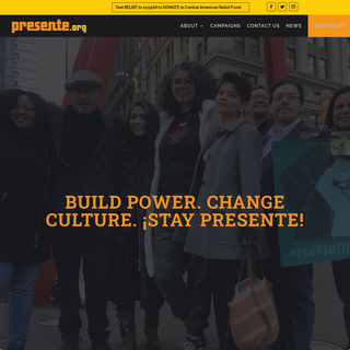 A complete backup of presente.org