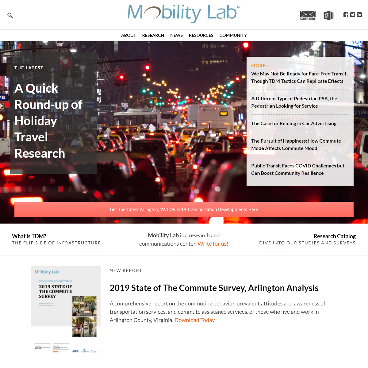 A complete backup of mobilitylab.org