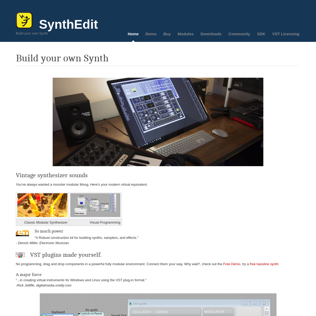 A complete backup of synthedit.com