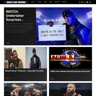 A complete backup of wrestlingrumors.net