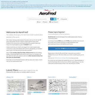 AeroFred.com - Download and Share Free Model Airplane and Boat Plans.