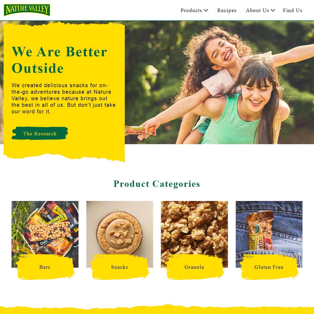 A complete backup of naturevalley.com