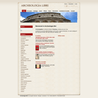 A complete backup of archeologialibri.com
