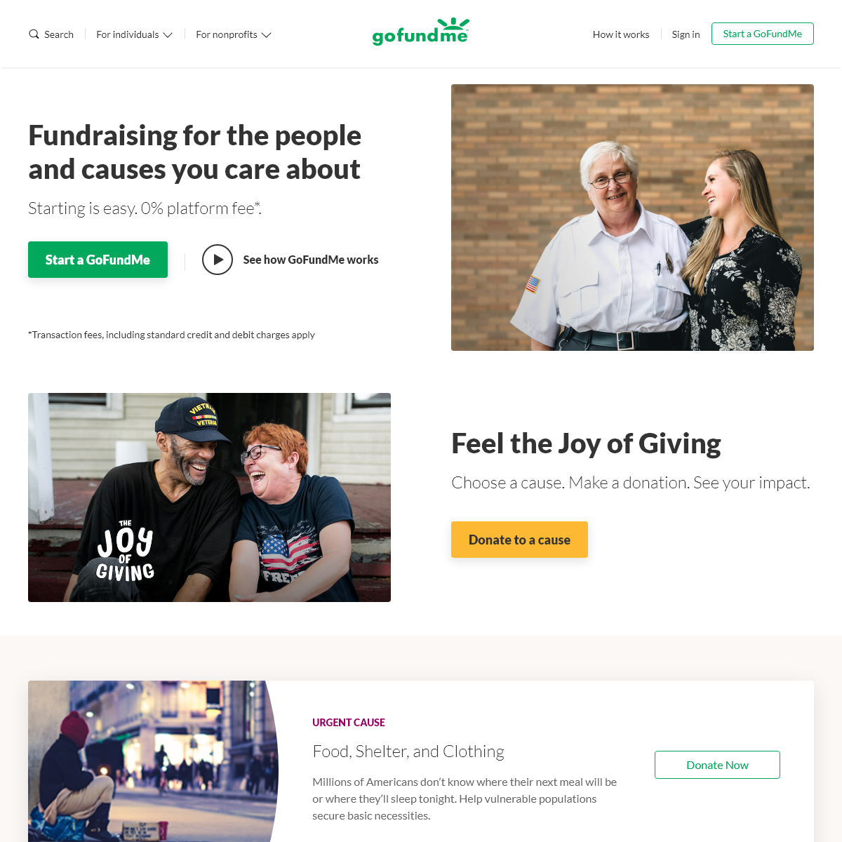 GoFundMe- #1 Fundraising Platform for Crowdfunding