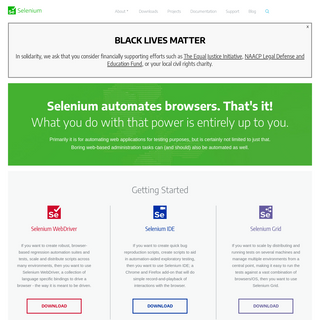 A complete backup of seleniumhq.org