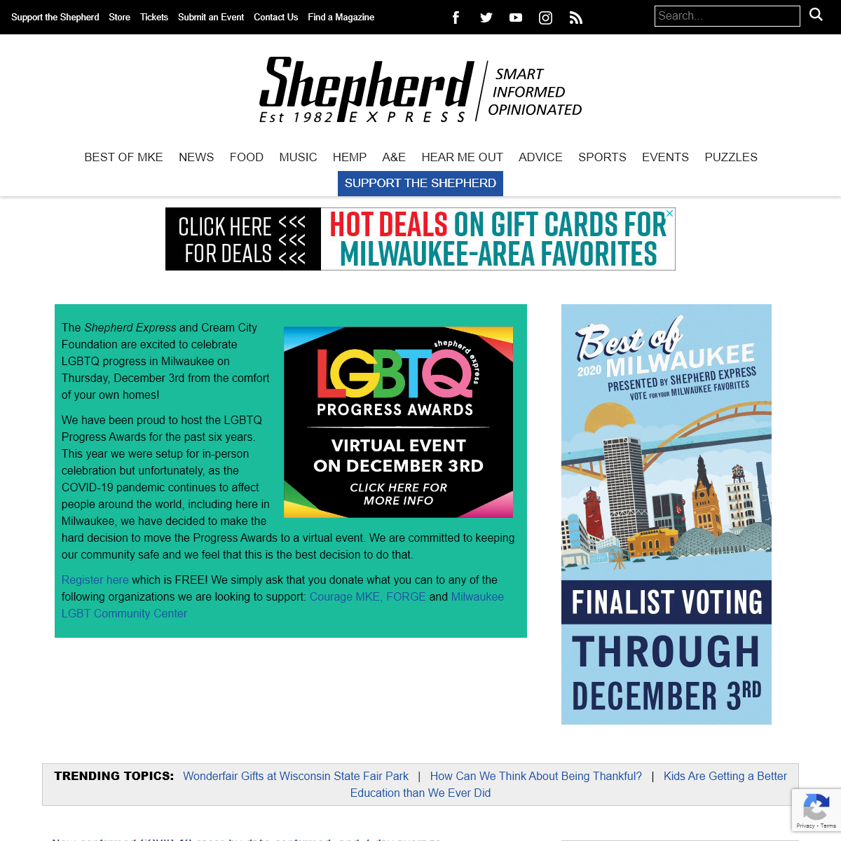 A complete backup of shepherd-express.com