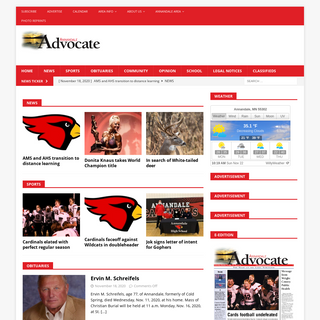 A complete backup of annandaleadvocate.com