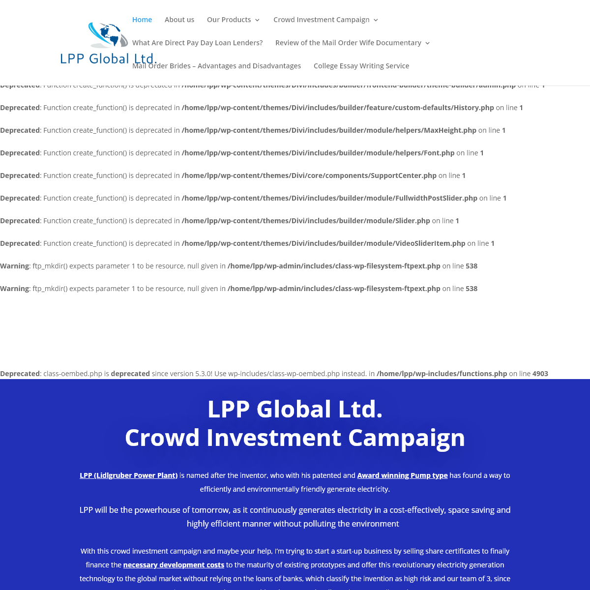 A complete backup of lpp.global