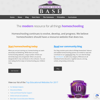 A complete backup of homeschoolbase.com