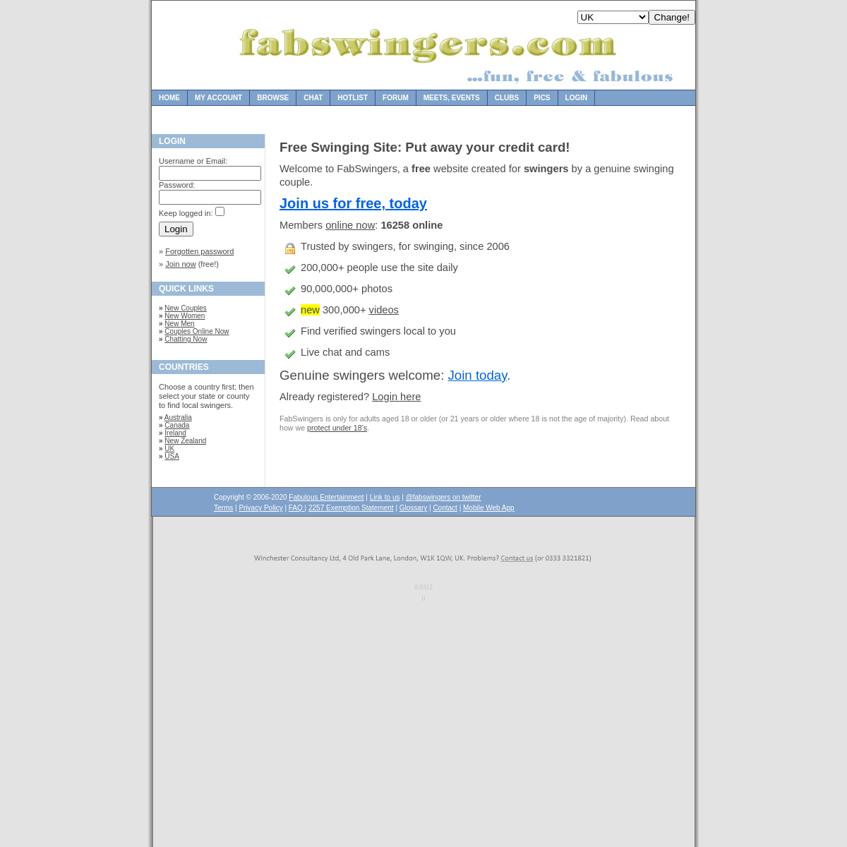A complete backup of www.fabswingers.com