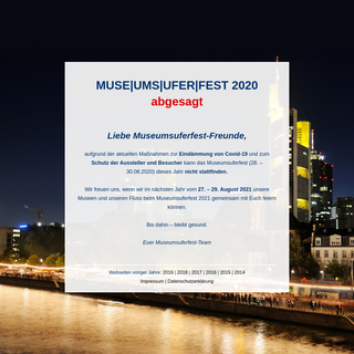 A complete backup of museumsuferfest.de