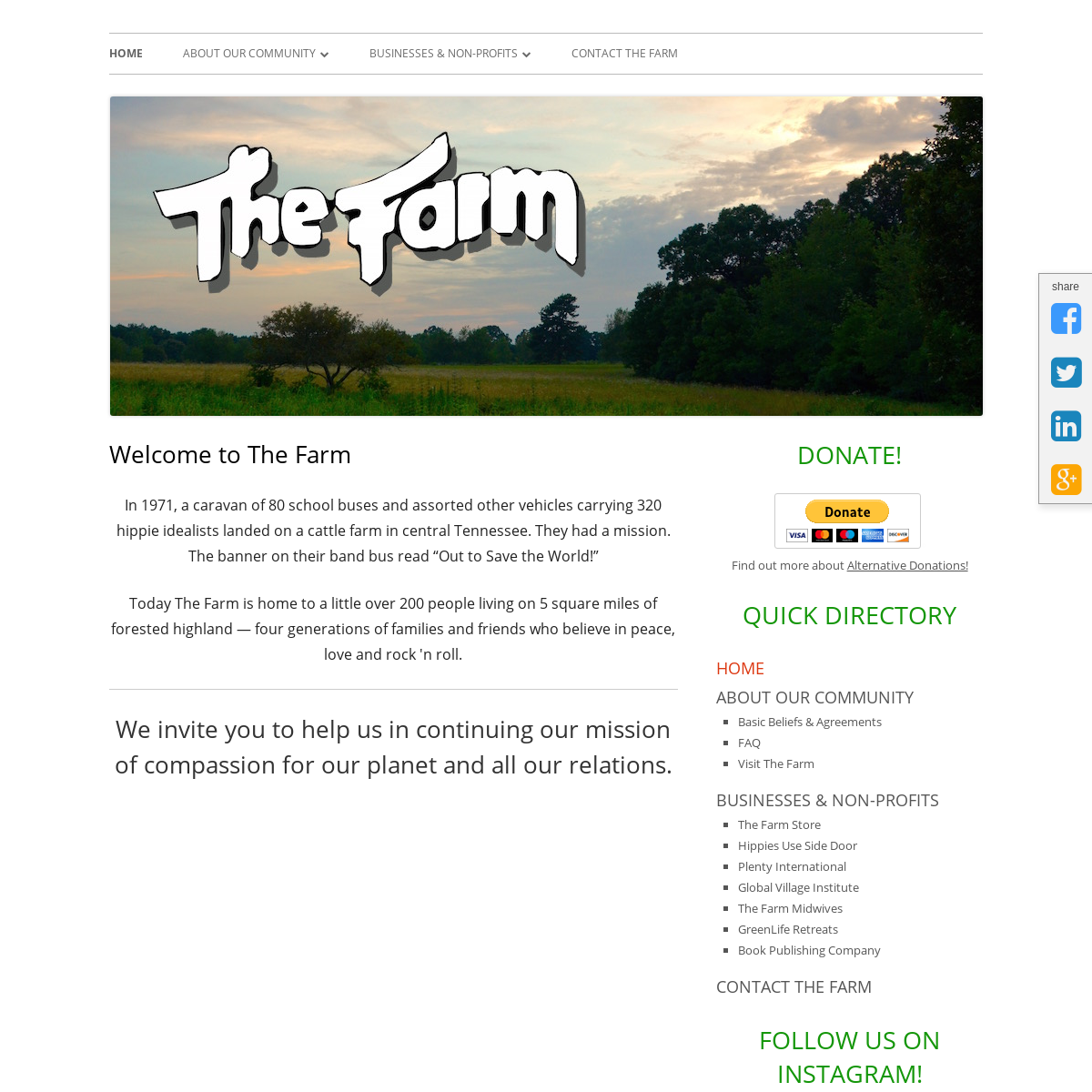 A complete backup of thefarm.org