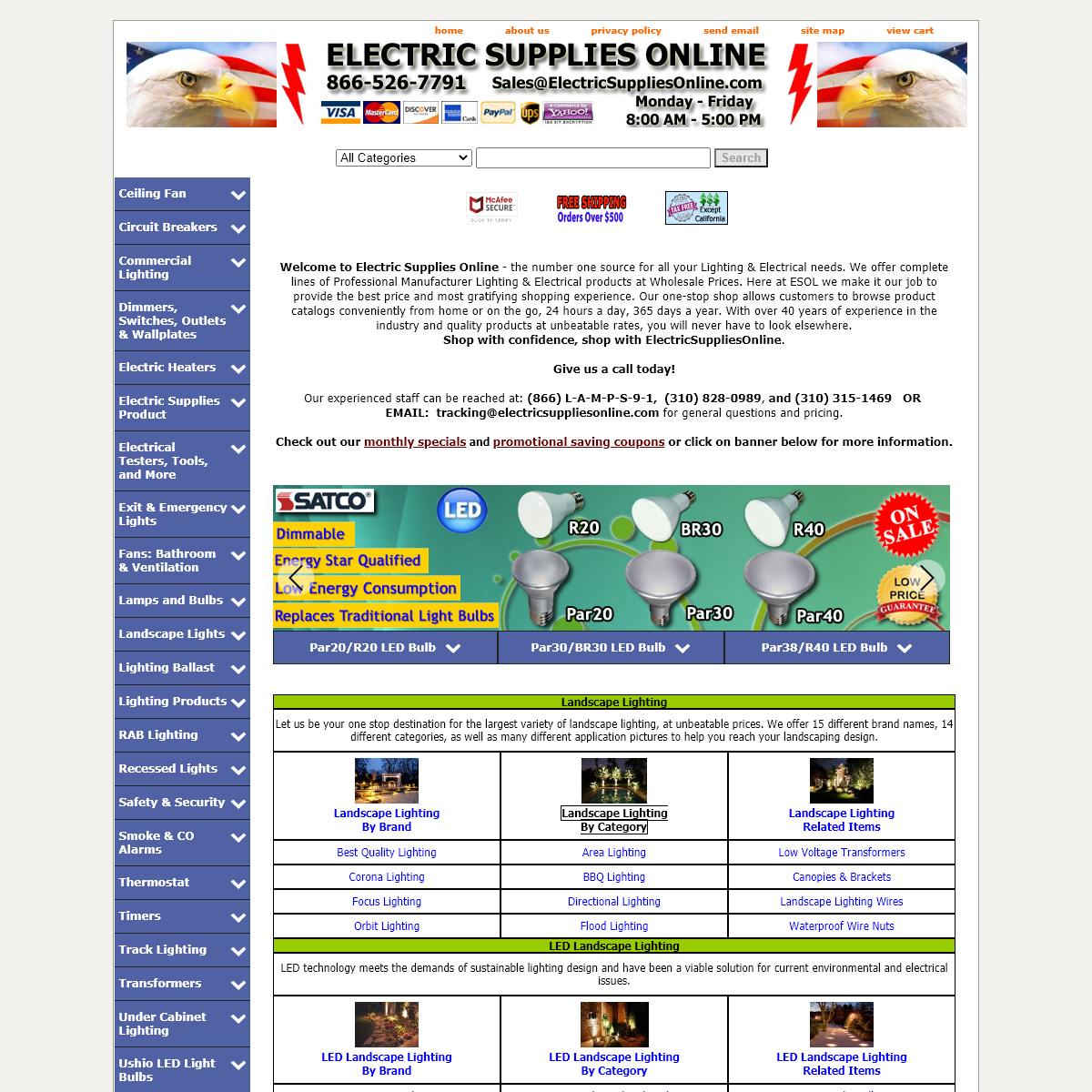 A complete backup of electricsuppliesonline.com