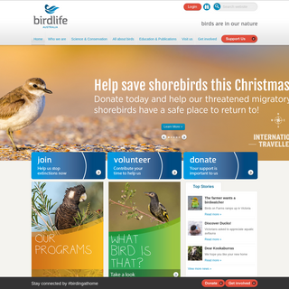 A complete backup of birdlife.org.au