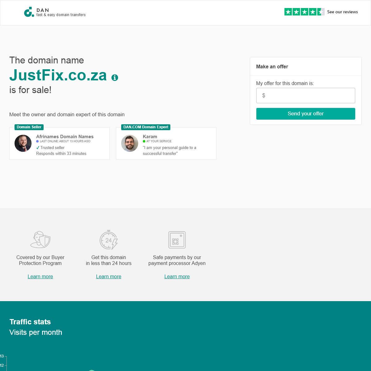 A complete backup of justfix.co.za