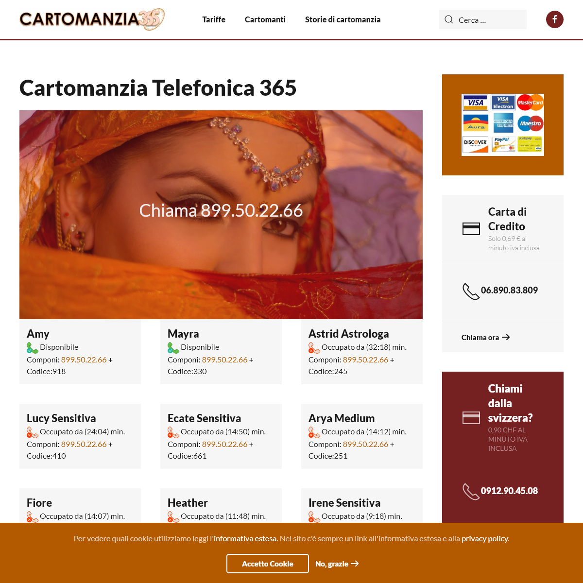 A complete backup of cartomanzia365.it