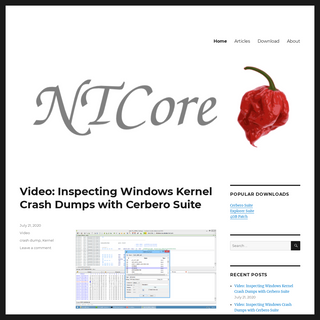 A complete backup of ntcore.com