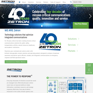 A complete backup of zetron.com