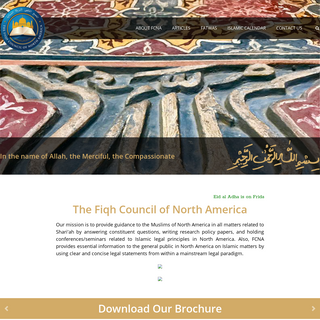 A complete backup of fiqhcouncil.org