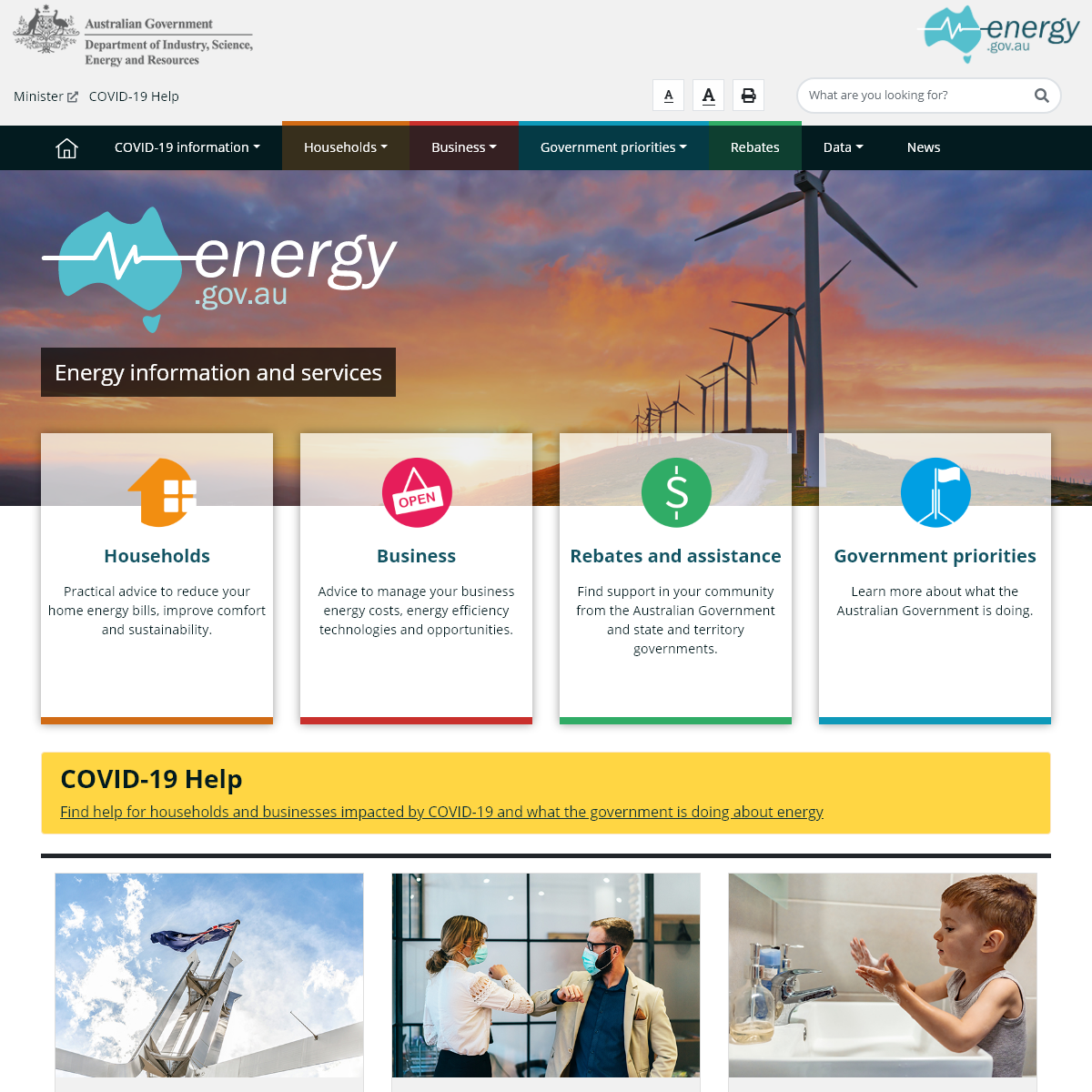 A complete backup of energy.gov.au