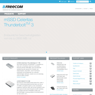 A complete backup of freecom.de