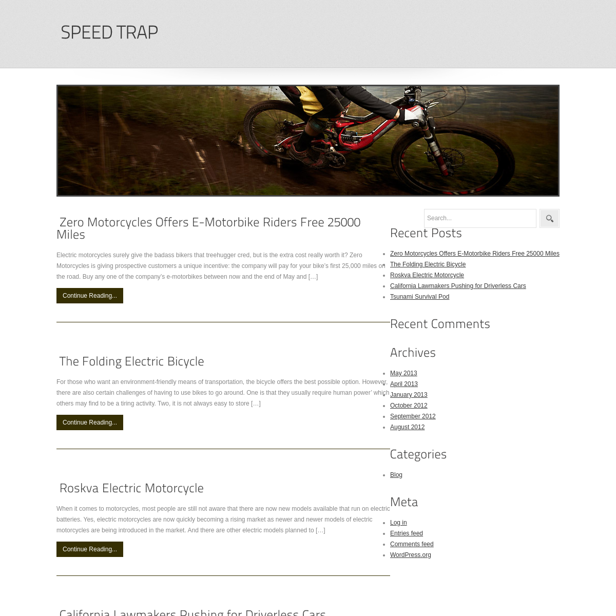 A complete backup of speedtrap.com