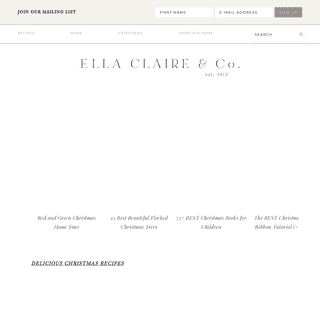 A complete backup of ellaclaireinspired.com