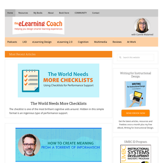 A complete backup of theelearningcoach.com