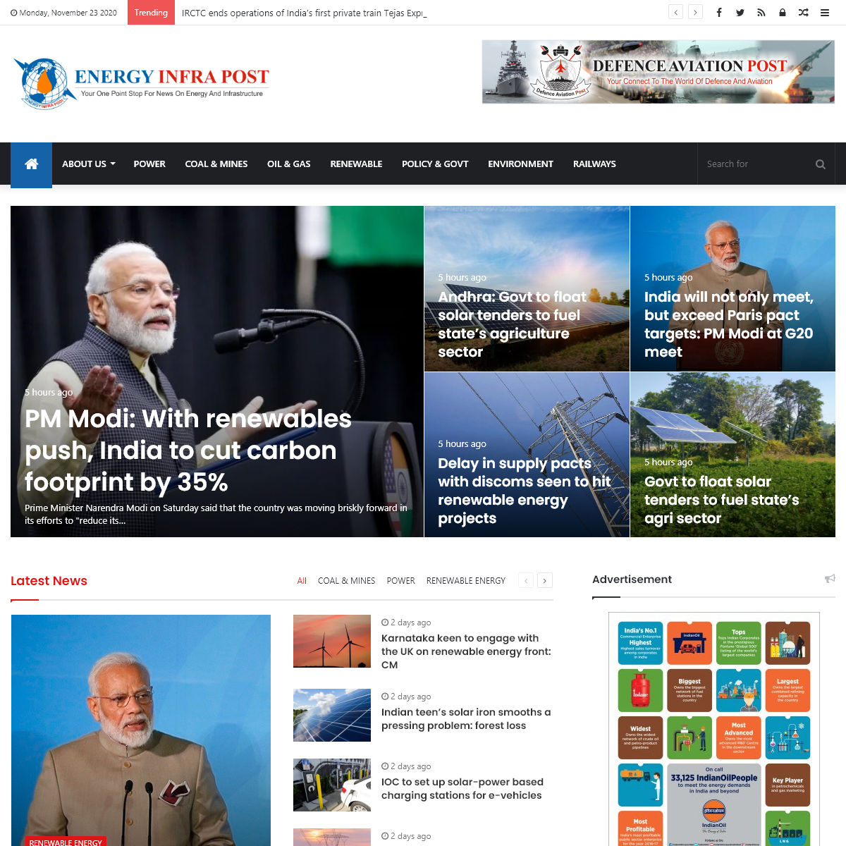 Latest Energy News- Energy News India- Power, Coal Energy News
