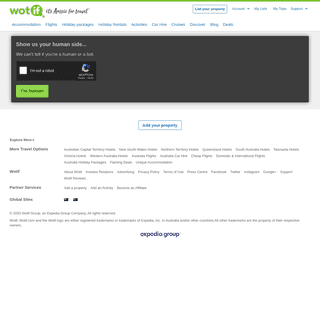 A complete backup of wotif.com