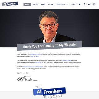 A complete backup of alfranken.com