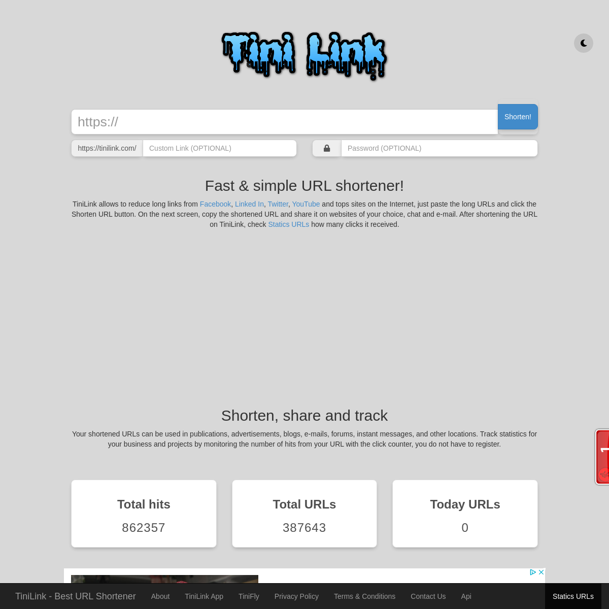 A complete backup of tinilink.com