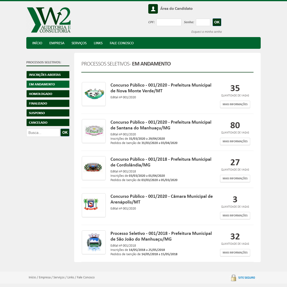 A complete backup of w2consultores.com.br