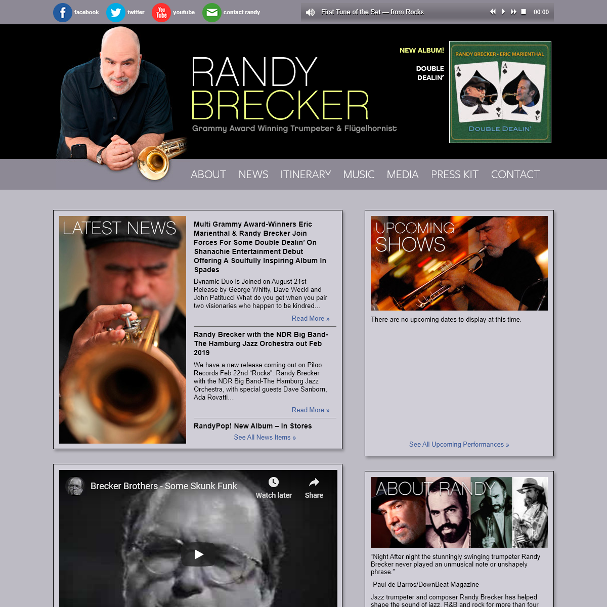 Randy Brecker - Grammy Award Winning Trumpeter & FlÃ¼gelhornist