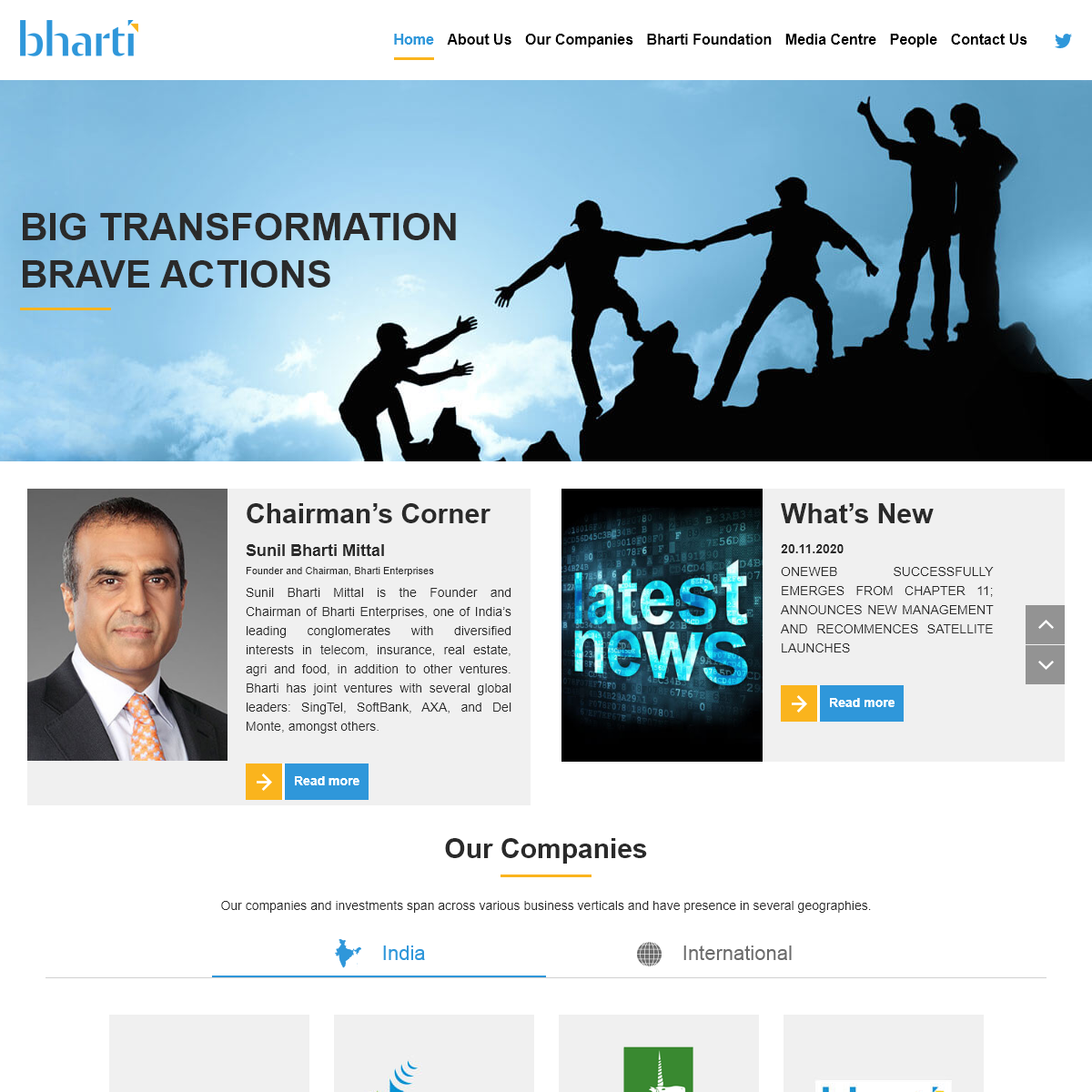 A complete backup of bharti.com